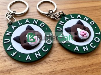 Gantungan Kunci Karet (PVC)