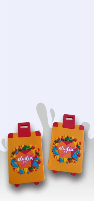 Banner Bag tag karet RubberCraft