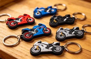 Gantungan kunci motor Karet