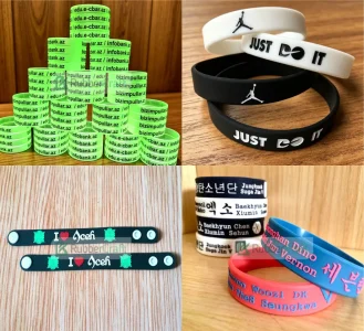 Gelang Karet Custom